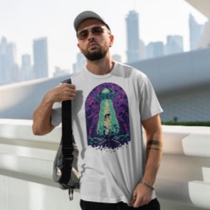 Alien Abduction Space   T-Shirt