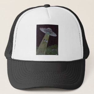 Alien Abduction Trucker Hat