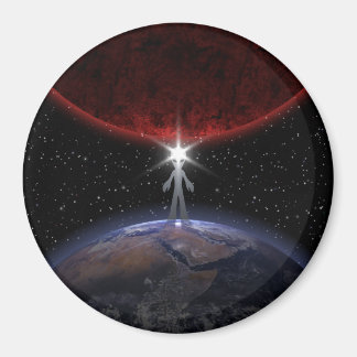 Alien Among The Planets Magnet