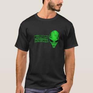 Alien apparel Humans Conspiracy  Cute Ufo T-Shirt