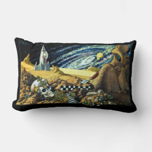 Alien Archaeology Pillow