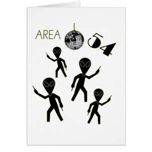 Alien Area 54 Card