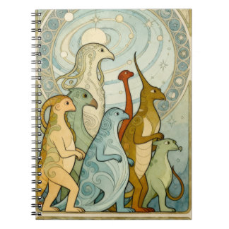 Alien Art Nouveau Notebook