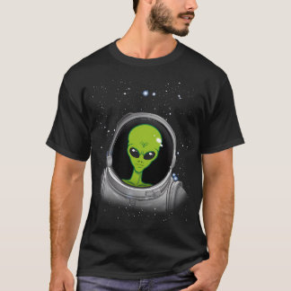 Alien Astronaut Alien Ufo Conspiracy Astronaut Mar T-Shirt