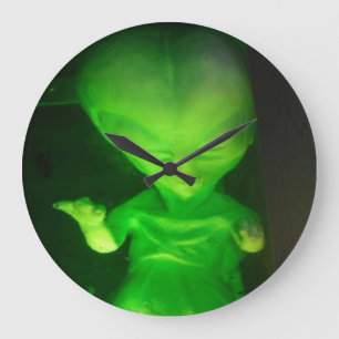 Alien Baby Wall Clock