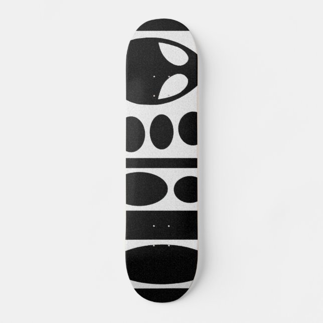 aLiEn BARCODE! Skateboard (Front)