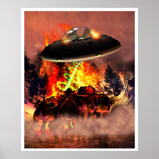 Alien BB-Q  Poster (Front)