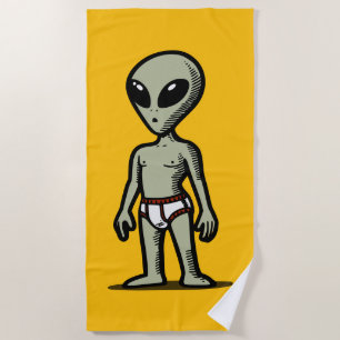 Alien Beach Towel