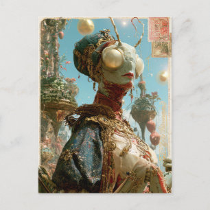 Alien Beauty - Kishmar Postcard