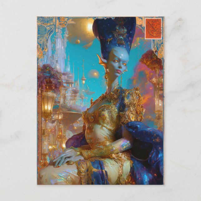 Alien Beauty - Ranshone Postcard (Front)