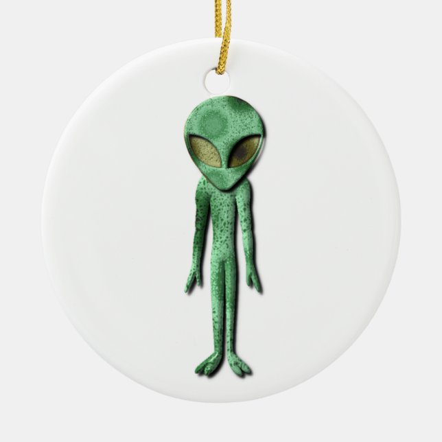 Alien Being Ornament (Front)