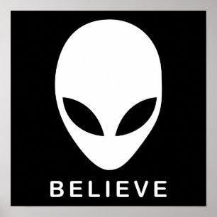 Alien Believe Poster