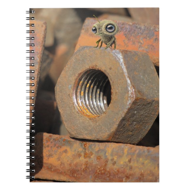 Alien Bolt-Hole Notebook (Front)