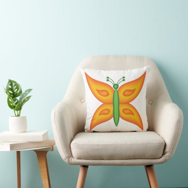 Alien Butterfly Pillow (Chair)