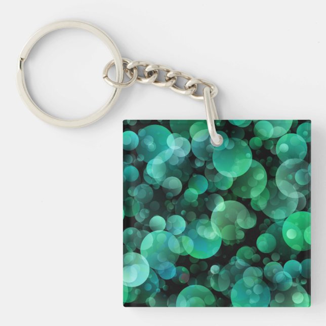 Alien Camo Green Key Ring (Front)