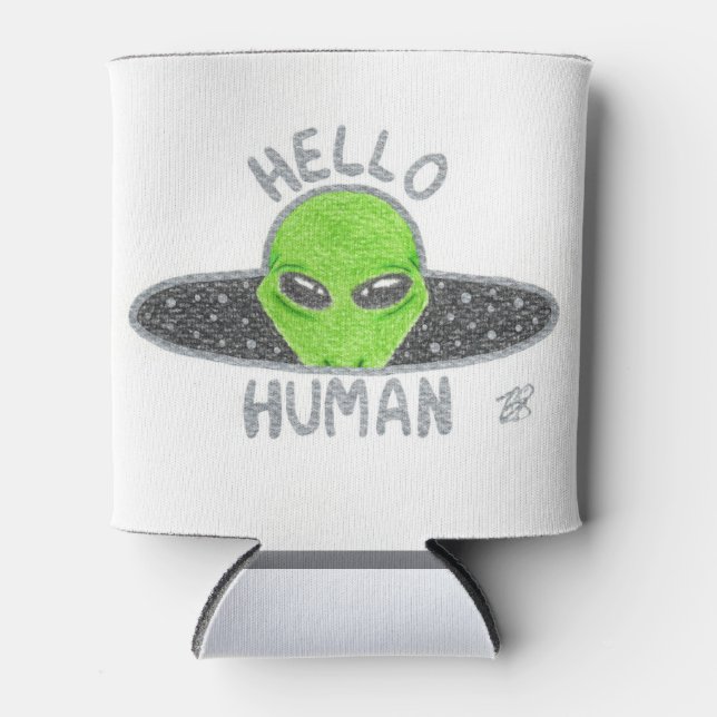 Alien Can Coozie (Front)