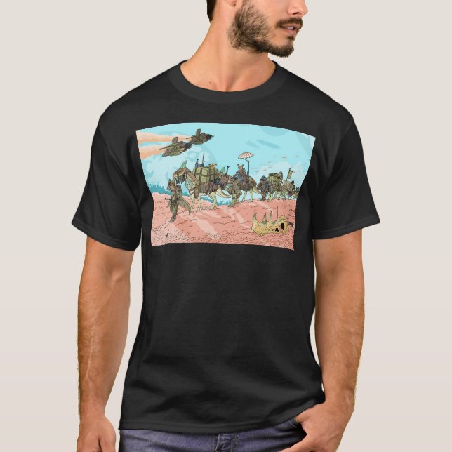 Alien Caravan. T-Shirt (Front)