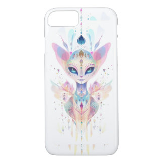 Alien cat face iPhone 8/7 case