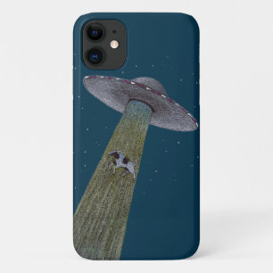 Alien Cattle Abduction iPhone 11 Case