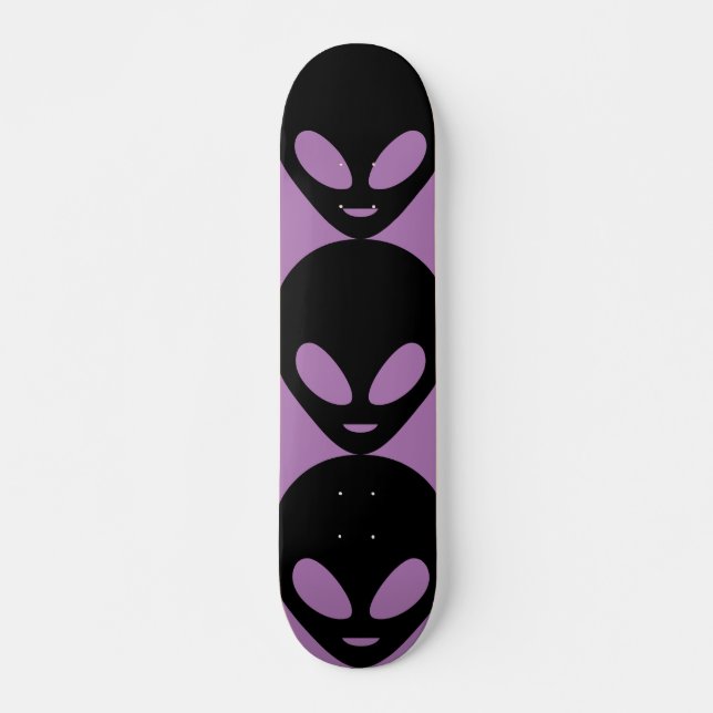 ALIEN COOL PURPLE SKATEBOARDS (Front)