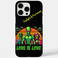 Alien Couple in Galactic Affection