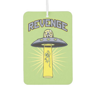 Alien Cow Abduction Car Air Freshener