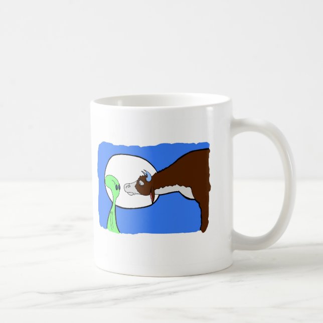 Alien Cow Coffee Mug (Right)