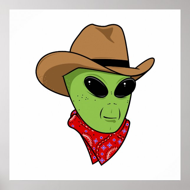 Alien Cowboy Poster (Front)