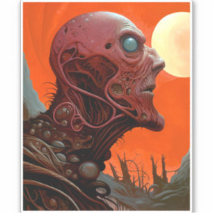 Alien Creature Sci-fi Horror Art