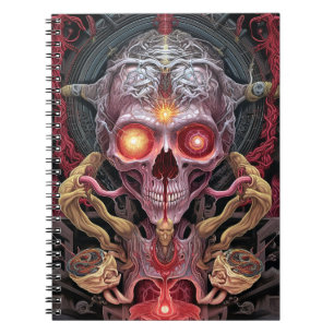 Alien Creature Surreal Horror Art Notebook