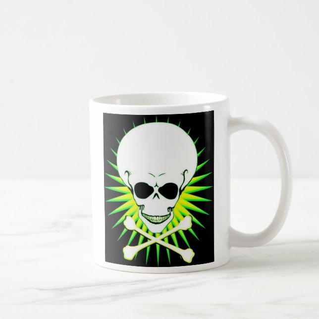 Alien Crossbones Mug (Right)