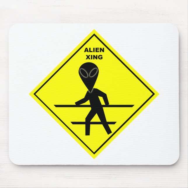 Alien Crossing Mousepad (Front)