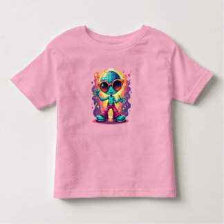 "Alien Dance Party Baby T-Shirt" Toddler T-Shirt