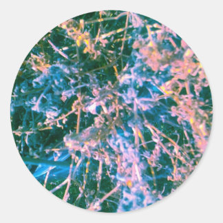 Alien Dark Sci-fi Virus Classic Round Sticker