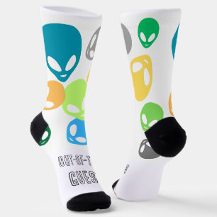 Alien design socks! socks