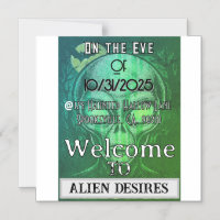 Alien Desires Halloween