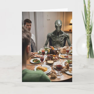 alien dinner invitation CUSTOMIZE
