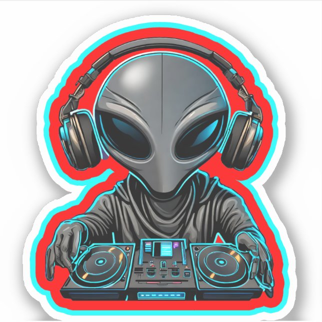 Alien DJ (Front)
