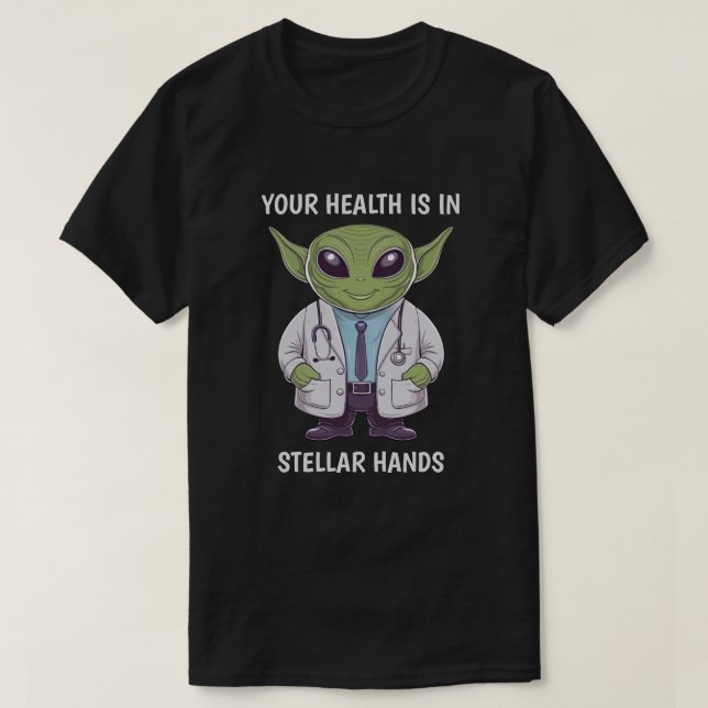 Alien Doctor T-Shirt (Design Front)