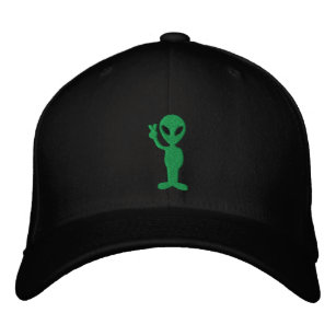 Alien Embroidered Hat