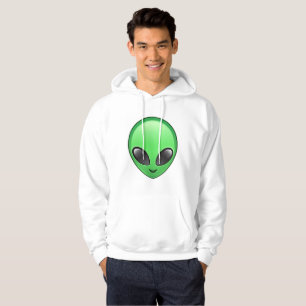alien emoji mens hooded hoodie sweatshirt hoody