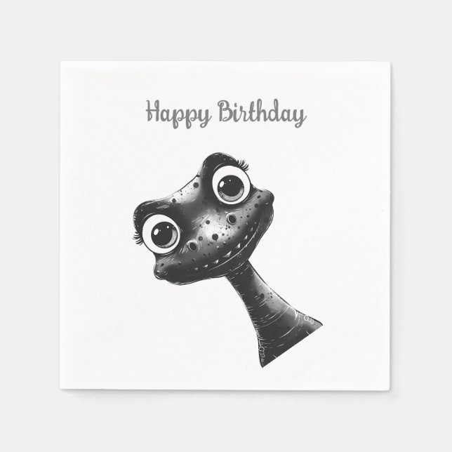 Alien Encounter Napkins (Front)