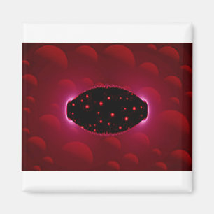 Alien Energy Source With Background Spheres Magnet