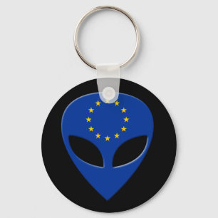 Alien Europe Key Ring