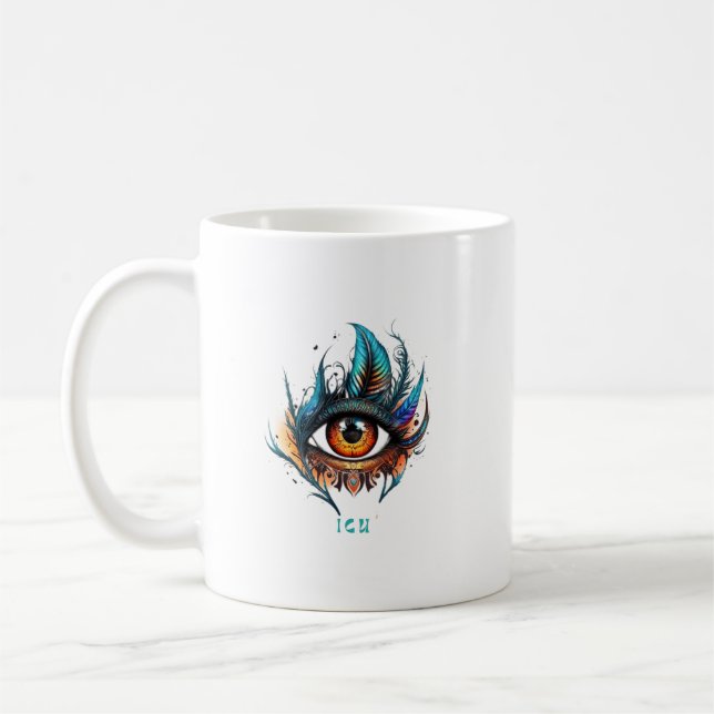 Alien Eye Coffee Mug (Left)