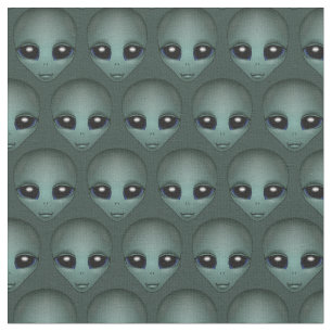 Alien Fabric Cute Alein Fabric Custom E.T. Fabric