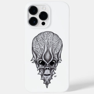 Alien Face , African Skull Facial Reconstruction Case-Mate iPhone 14 Pro Max Case