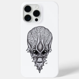 Alien Face , African Skull Facial Reconstruction iPhone 15 Pro Max Case