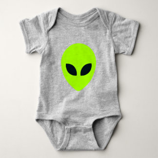 ALIEN FACE BABY BODYSUIT