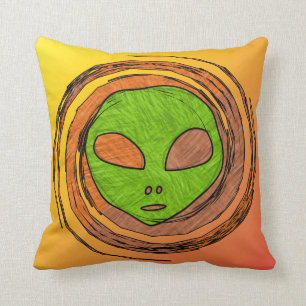 ALIEN FACE CUSHION
